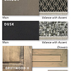Three Décor selections (Champagne, Carbon, Dusk) and Two Cabinet colors (Driftwood II, Shadow) to choose from. (2022 models)